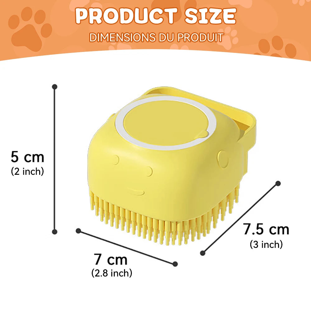 FurEase Bath Brush 2 Pink